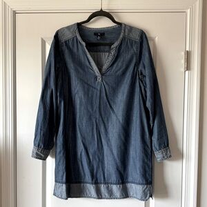 Gap Denim Tunic Dress Size Small